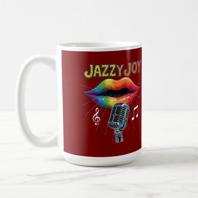 Mug chanteur de jazz (Gauche)