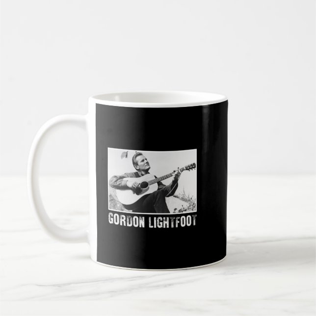 Mug Chanteur vintage Canada Gordon Lightfoot (Gauche)