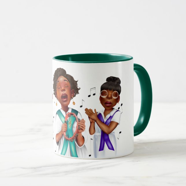Mug Chanteurs Afro-Américains (Devant droit)