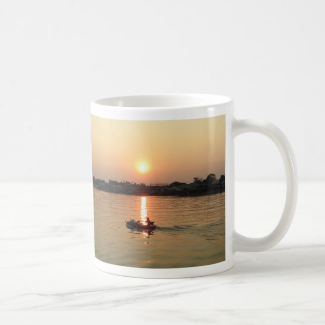 Mug Chao Phraya River Sunset ... Ayutthaya, Thaïlande (Droite)