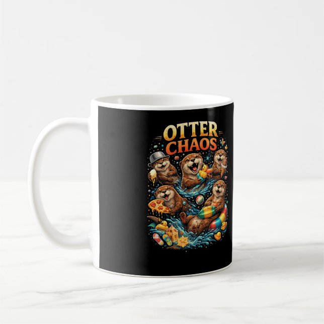 Mug Chaos de loutres (Gauche)