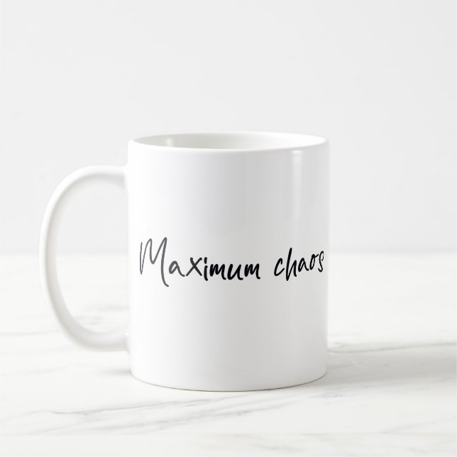Mug Chaos maximum (Gauche)