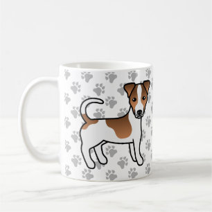 Mug Chapeau blanc et tan lisse Jack Russell Terrier Ch