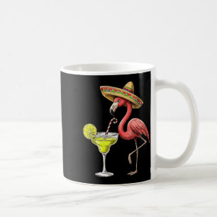 Mug chapeau de flamingo mexicain margarita cinco de ma