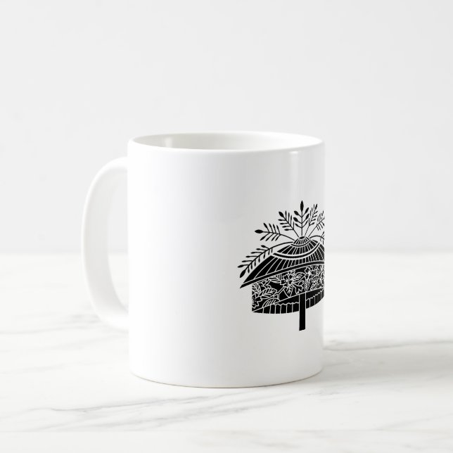 Mug Chapeau de fleurs (Devant gauche)