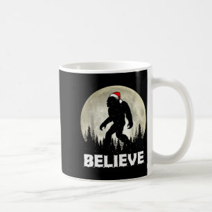 Mug Chapeau de Père Noël Bigfoot Croit Lumières de Noë