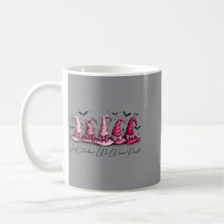 Mug Chapeau De Sorcière Cancer Du Sein Halloween