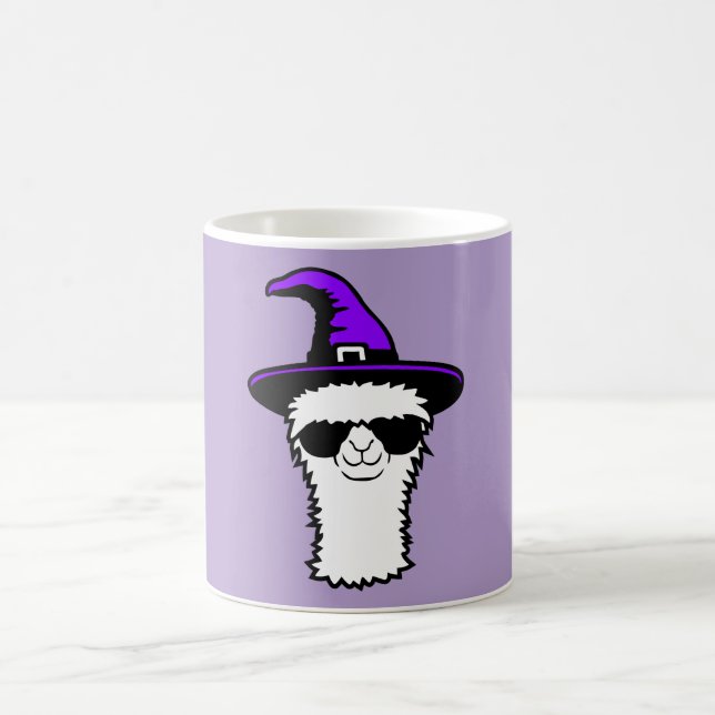 Mug Chapeau de sorcière cool en lunettes de soleil Lam (Centre)