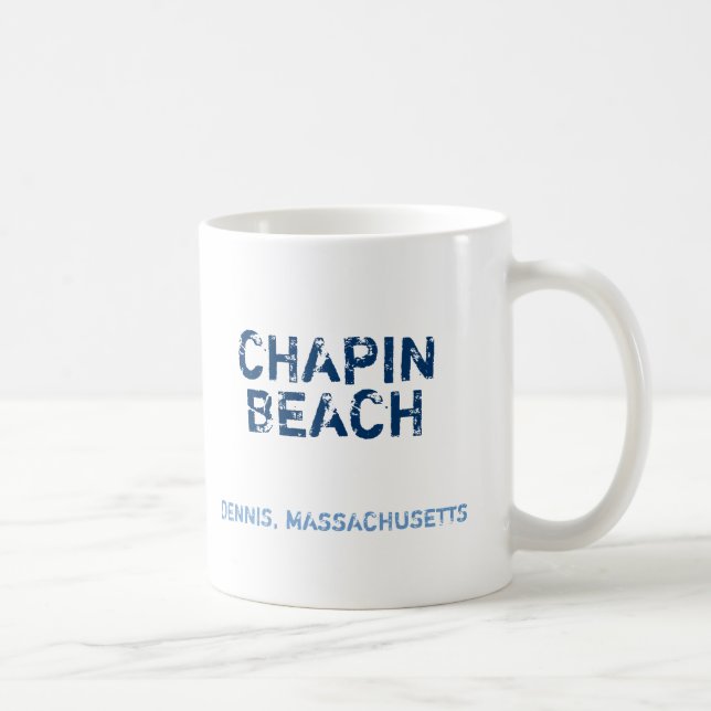 Mug CHAPIN, PLAGE, DENNIS, le MASSACHUSETTS, (Droite)
