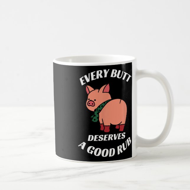 Mug Chaque Bouc Mérite Un Bon Boucher Grillant Fu (Droite)