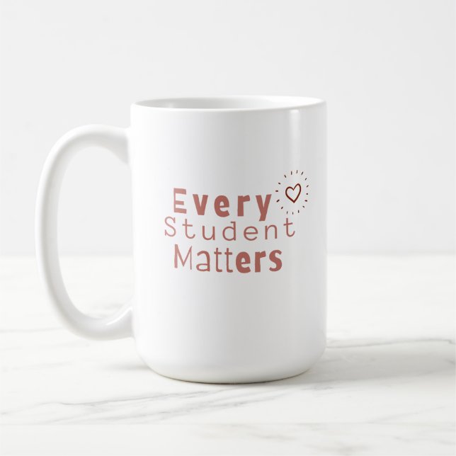 Mug Chaque élève compte (Gauche)