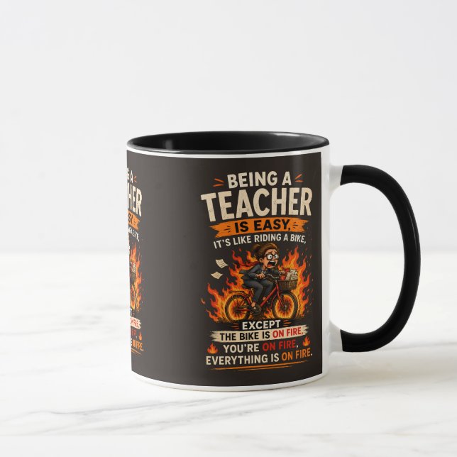 Mug Chaque enseignant comprendra ceci 😂🔥 (Droite)