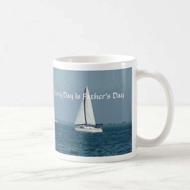 Mug Chaque jour est fête des pères, naviguant (Droite)