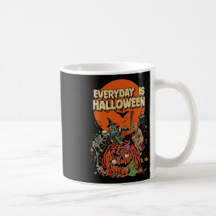 Mug Chaque Jour Est Halloween Scary Monsters Skeleton