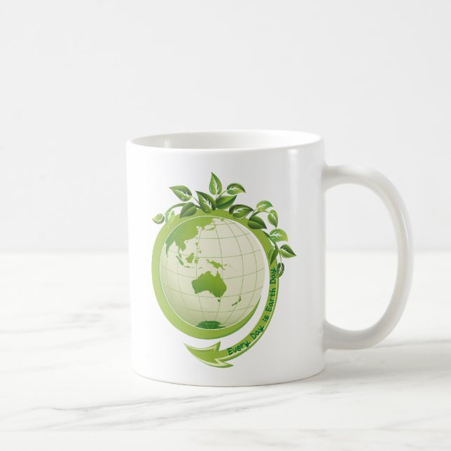 Mug Chaque jour est Jour des terres (Droite)