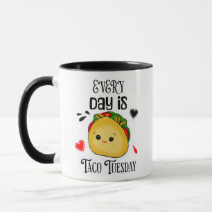 Mug Chaque jour est mardi Taco