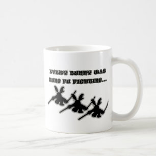 Mug Chaque lapin était fu de kung combattant…