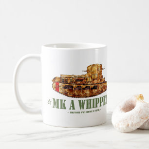 Mug Char moyen britannique MK A Whippet de la Première