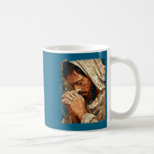 Mug Char réservoir en verre coloré vintage église Jésu
