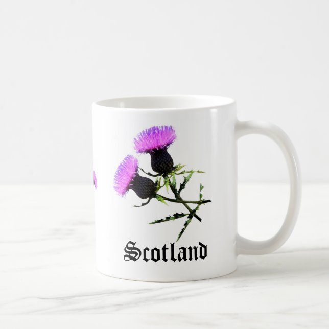 Mug chardon fleur d'Écosse (Droite)