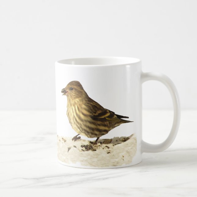 Mug Chardonneret et pin Siskin (Droite)