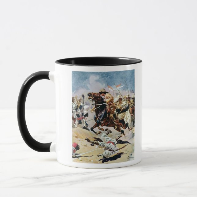 Mug Charge de 21ème Lancers à Omdurman (Gauche)