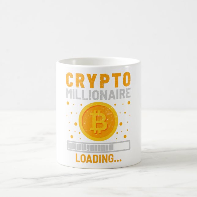 Mug Chargement de Crypto Millionaire (Centre)