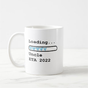 Mug Chargement de l'oncle ETA 2022 Baby Faire-part Cof