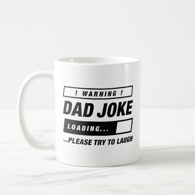 Mug Chargement de papa Joke (Gauche)