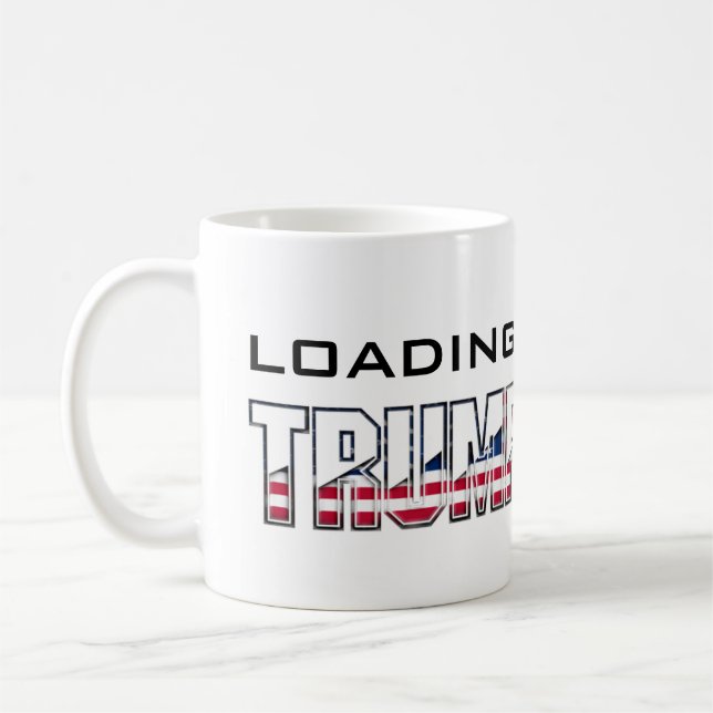 Mug Chargement de Trump 2020 USA Election Typography (Gauche)