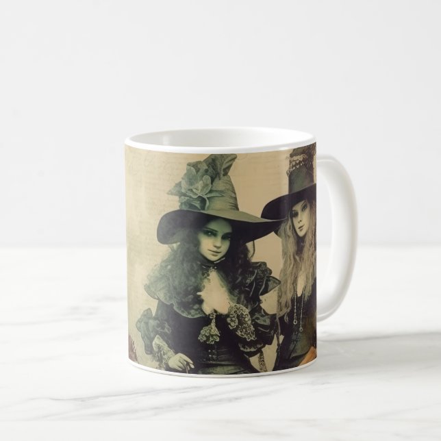 Mug Chariot Halloween vintage (7) (Devant droit)