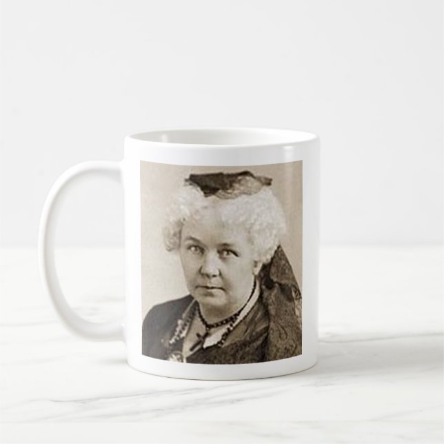 Mug Chariot Stanton - féministe d'Elizabeth (Gauche)