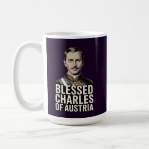 Mug Charles d'Autriche béni Empereur catholique