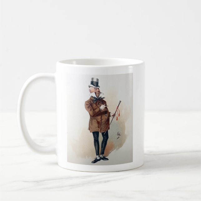 Mug Charles Dickens, David Copperfield, M. Micawber (Gauche)