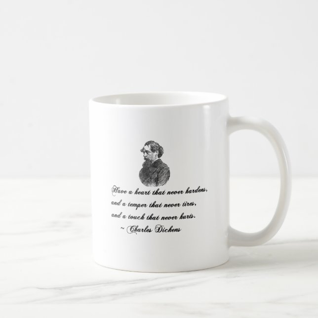 Mug Charles Dickens Notre Citation D'Ami Mutuel (Droite)