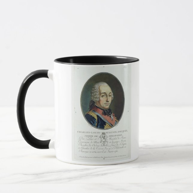 Mug Charles-Louis-Auguste Fouquet (1684-1761) de 'PO (Gauche)