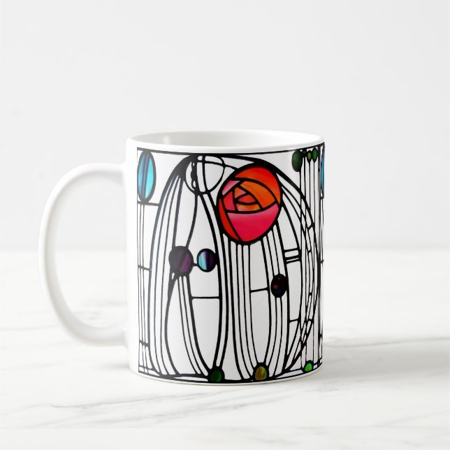 Mug charles rennie gentil motif (Gauche)