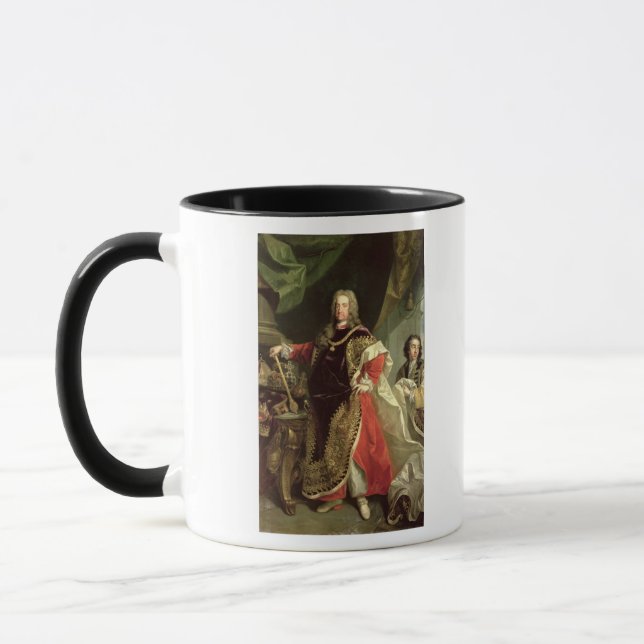 Mug Charles VI, port saint d'empereur romain (Gauche)