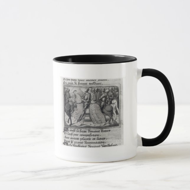 Mug Charles VII et Jeanne d'Arc au siège de (Droite)