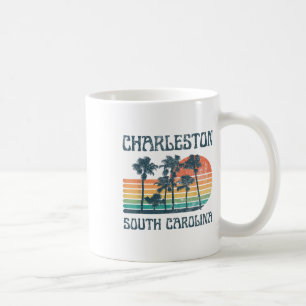 Mug Charleston Plage de Caroline du Sud Vacances été V