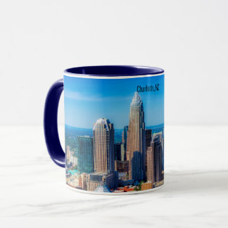 Mug Charlotte, NC photo de la ligne aérienne