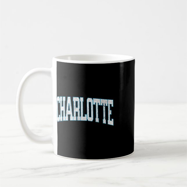 Mug Charlotte Soccer Vintage Ville  (Gauche)