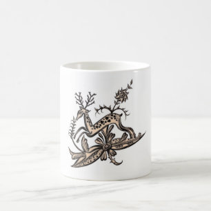 MUG CHARMANT ILLUSTRATION VINTAGE ! VIEUX ! QUAINT !