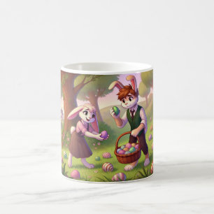 Mug Charmant lapin Chasse aux Oeufs de Pâques