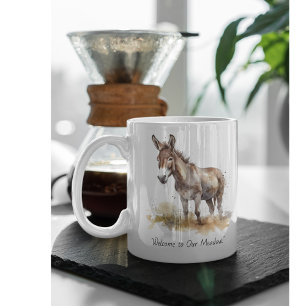Mug Charmante Serenity Donkey, personnalisé