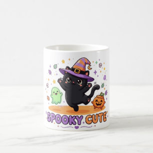 Mug Charmante Sorcière Chat Noir Halloween