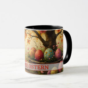 Mug Charme de floraison printanière avec splendeur d'œ