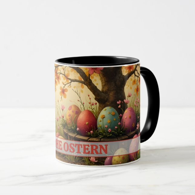Mug Charme de la floraison printanière avec splendeur  (Devant droit)
