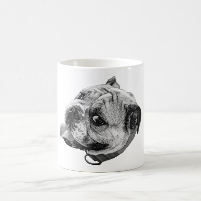 Mug Charme de vrai bouledogue (Centre)