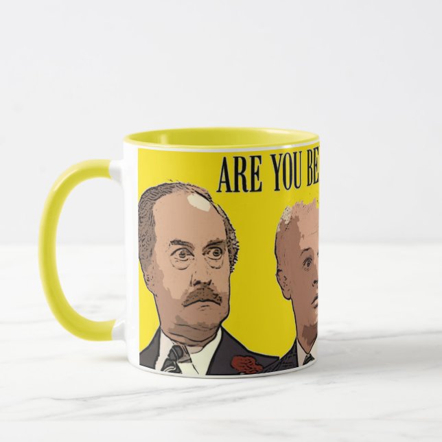 Mug Charme nostalgique : Hommage à "Es-tu Servie (Gauche)